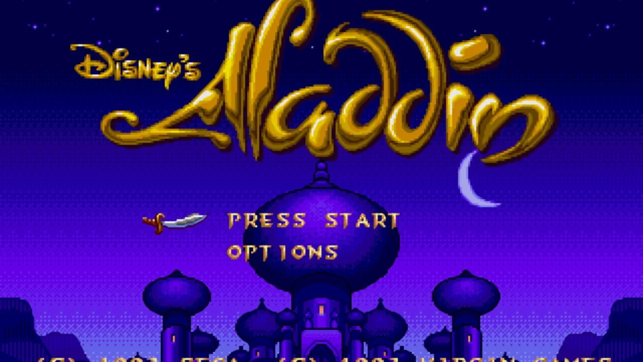 Aladdin sur Mega Drive