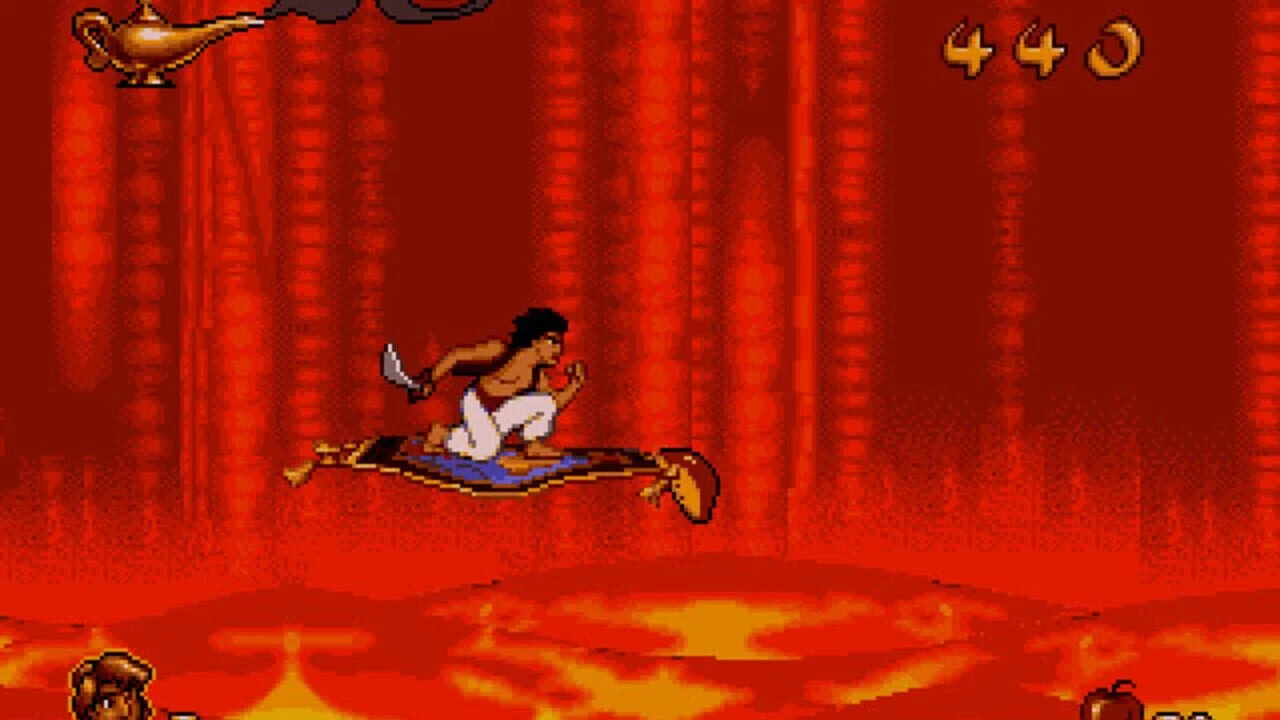 Aladdin sur Mega Drive