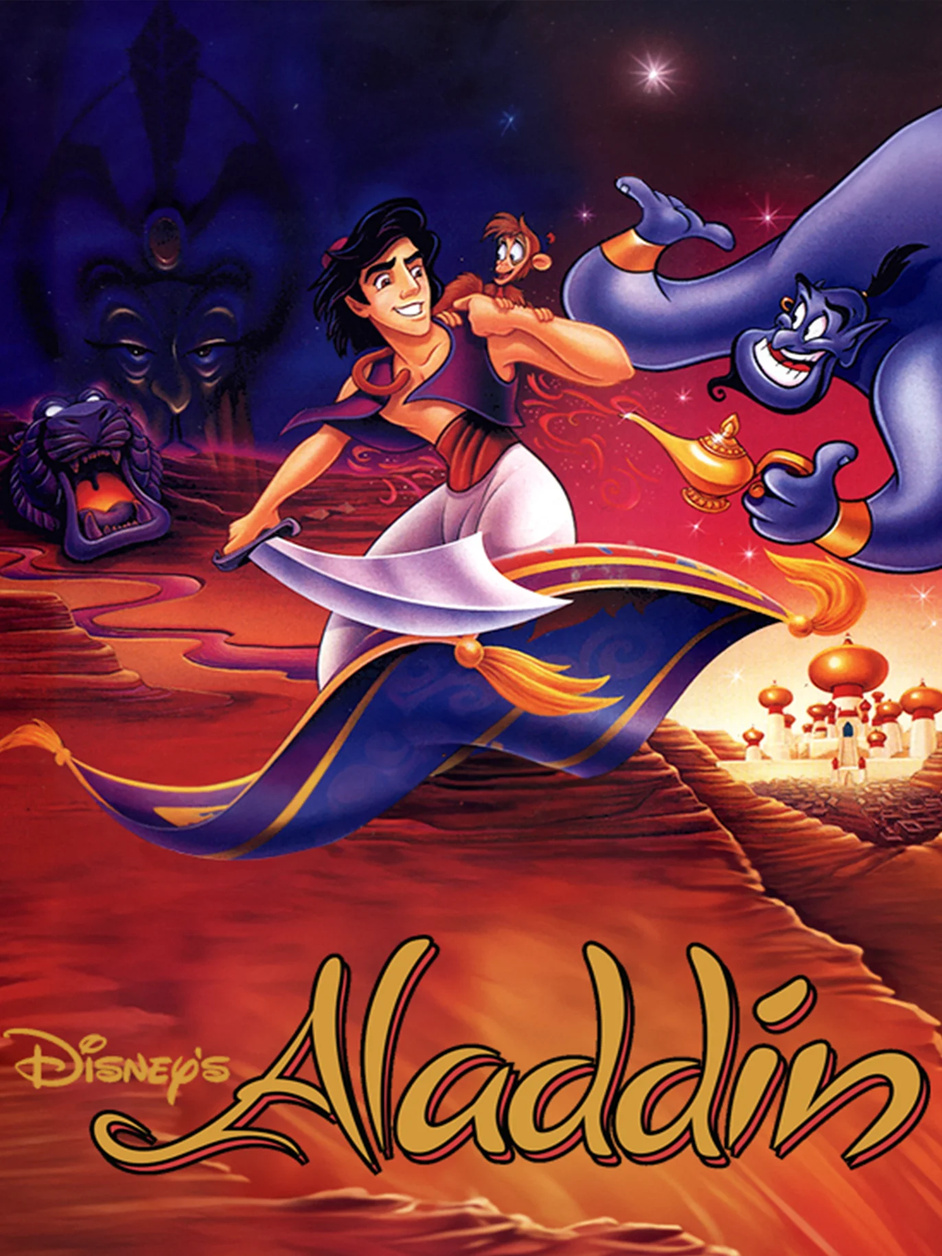 Jaquette d'Aladdin, version Capcom