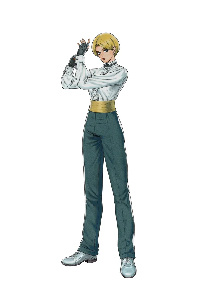 Illustration officielle du personnage King dans Art of Fighting 3 R
