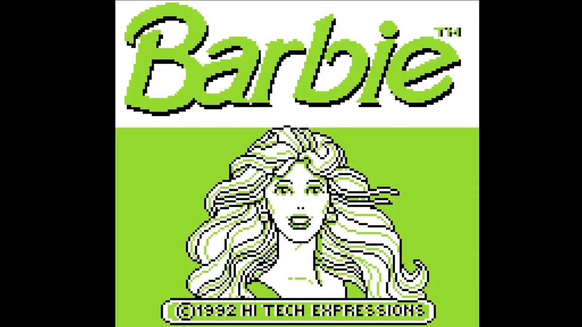 Un des jeux Game Boy de la collection, daté 1992