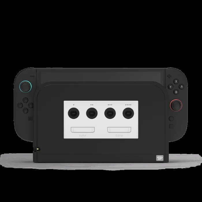 Le Battle Dock de Retro Fighters, vu de face