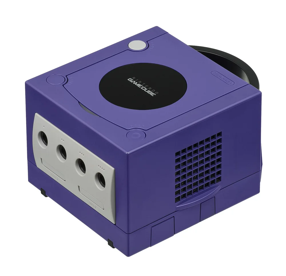Console GameCube violette
