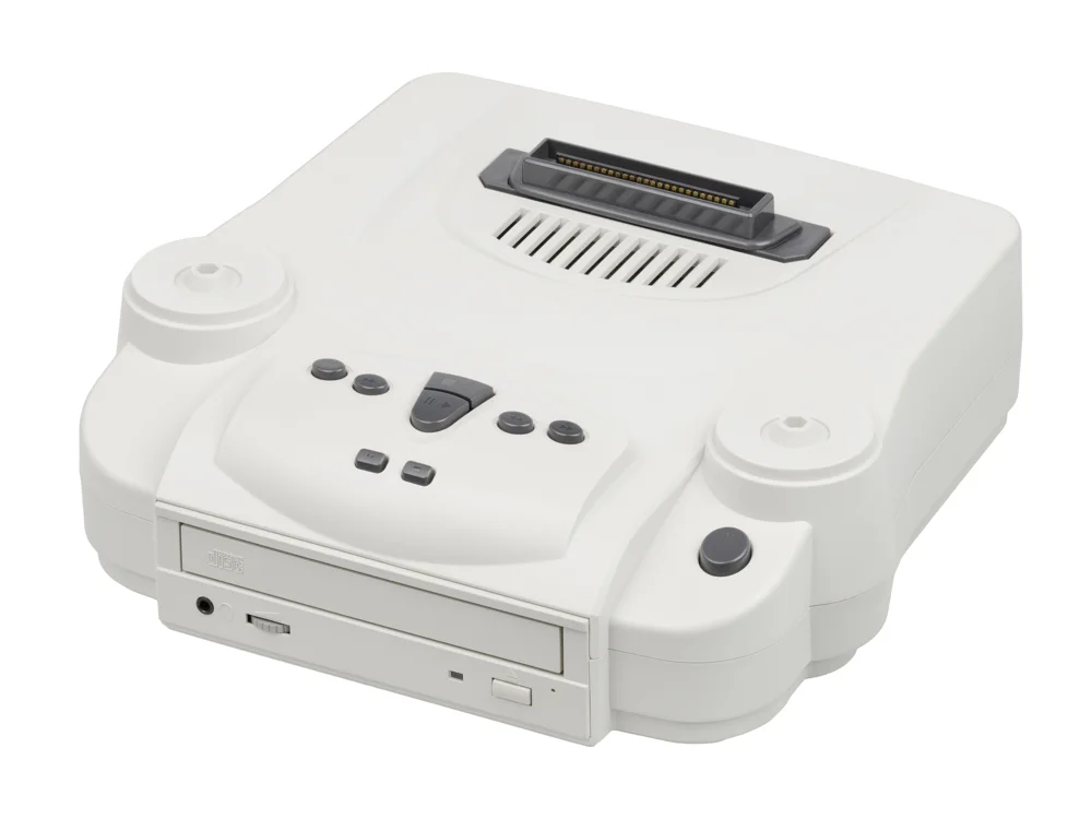 Console Nintendo 64, autre angle