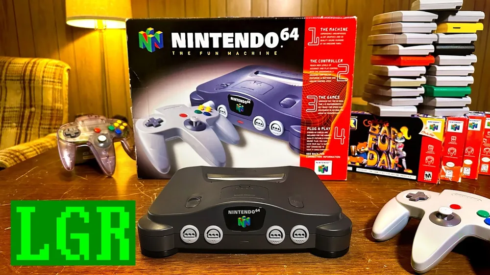 Rétrospective sur la Nintendo 64 (LGR)