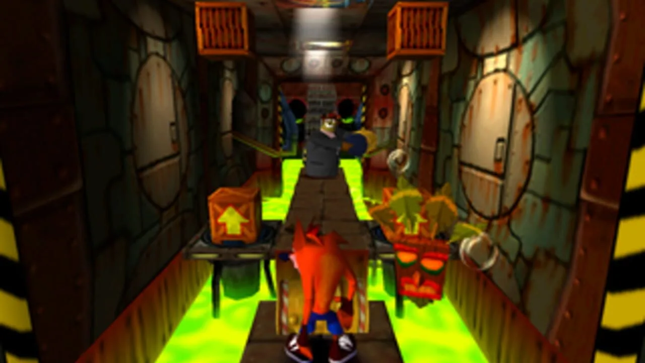 Crash Bandicoot sur PlayStation