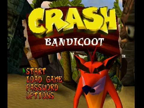 Gameplay de Crash Bandicoot sur PlayStation