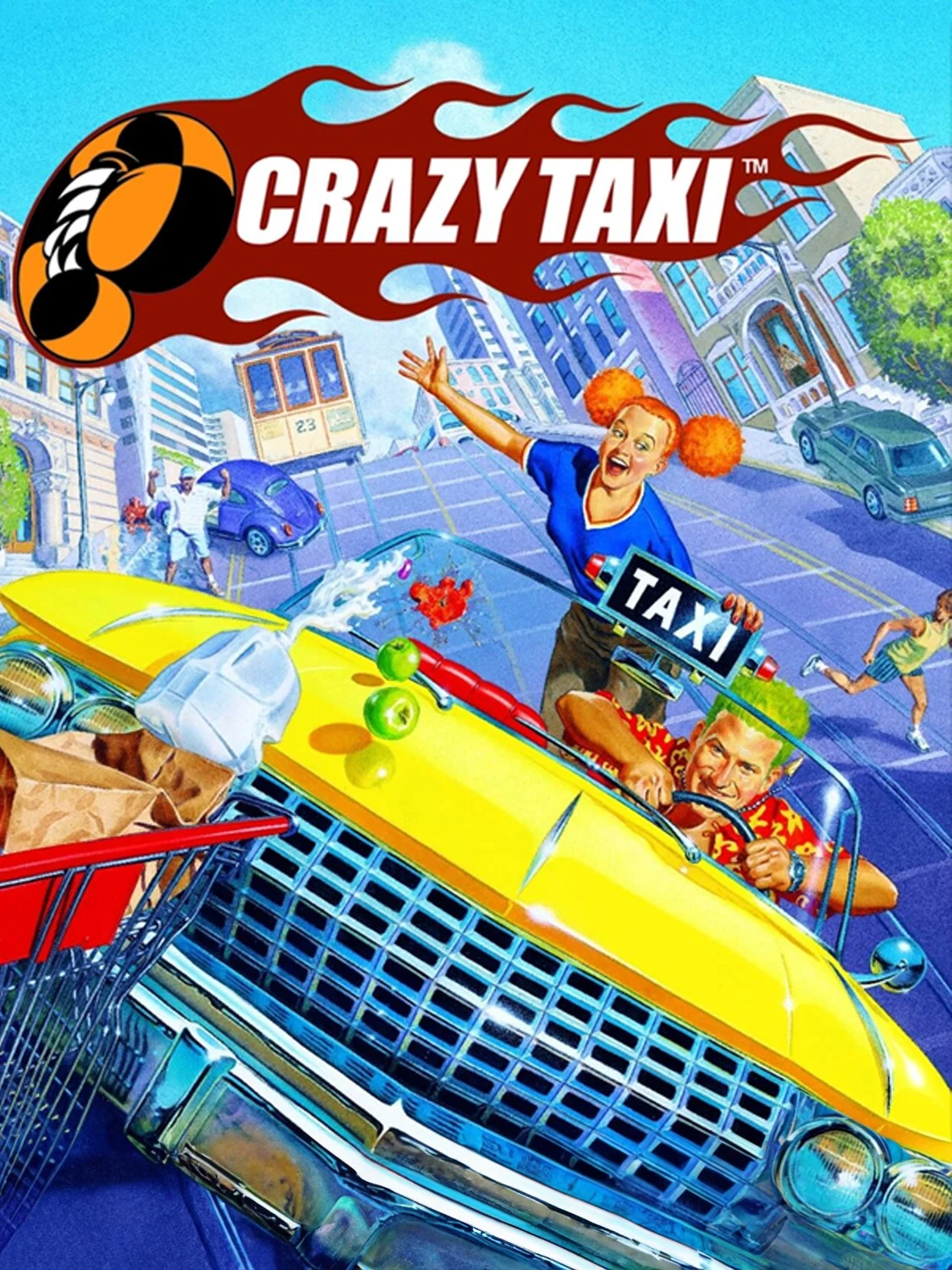 Jaquette de Crazy Taxi (1999)