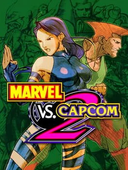 Jaquette de Marvel vs. Capcom 2