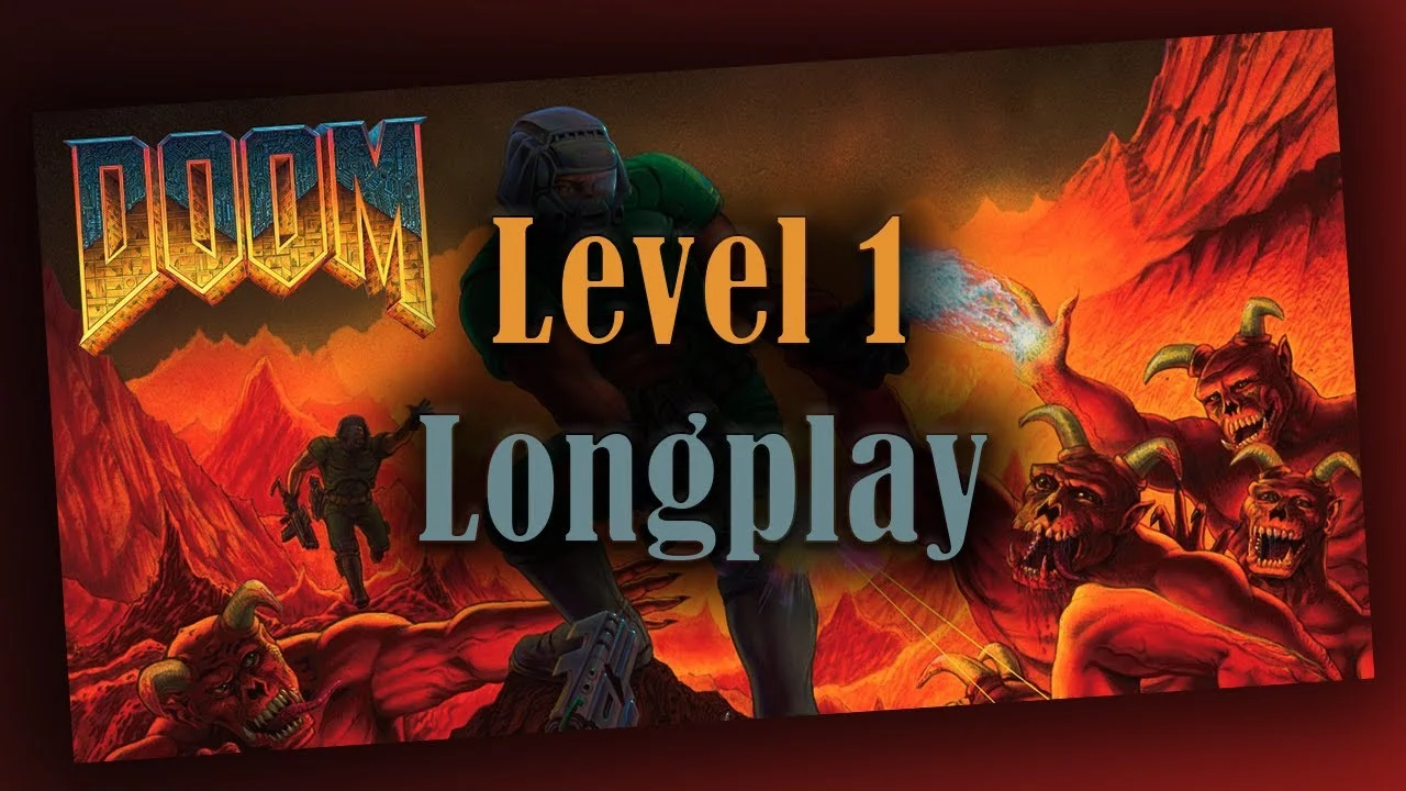 Gameplay de Doom sur MS-DOS