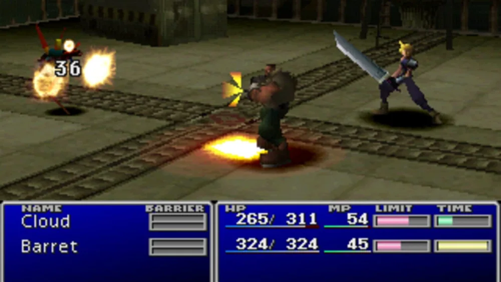Final Fantasy VII sur PlayStation