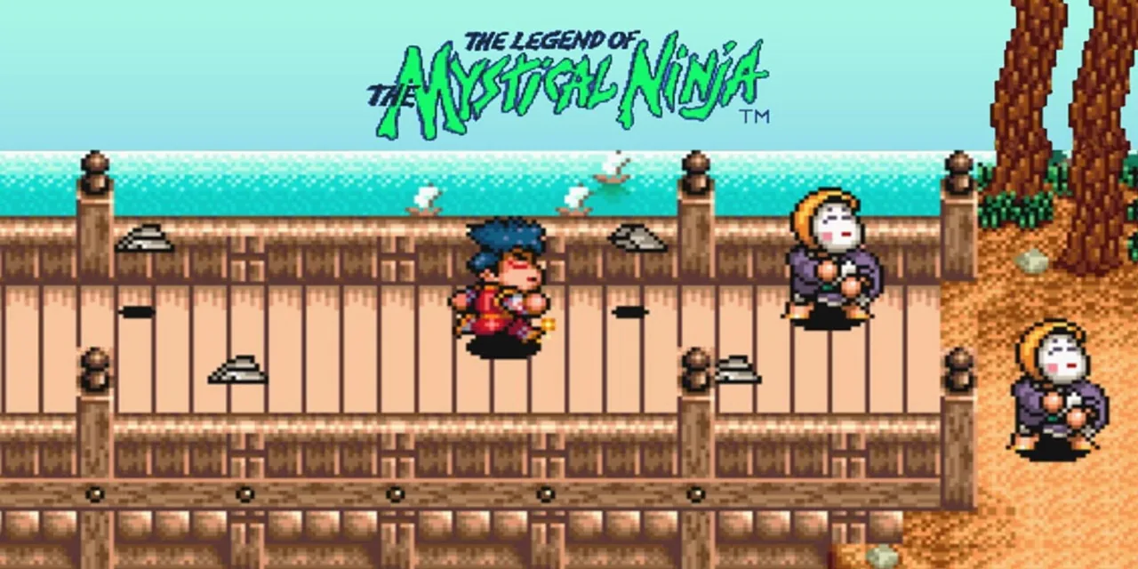 The Legend of the Mystical Ninja (Ganbare Goemon), l'un des jeux de la compilation
