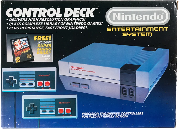 Console NES Control Deck neuve et scellée, retrouvée avec la cartouche