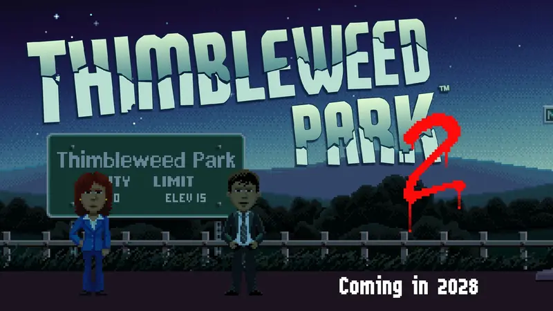 Ron Gilbert annonce Thimbleweed Park 2, suite de son hommage aux jeux d'aventure LucasFilm