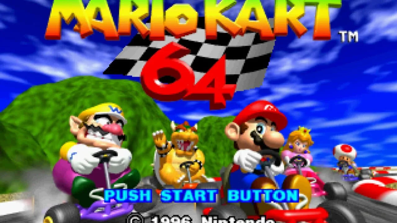 Mario Kart 64 sur Nintendo 64