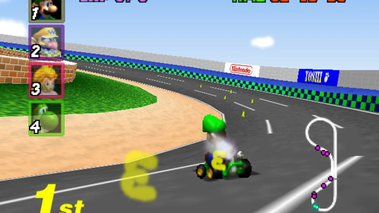 Mario Kart 64 sur Nintendo 64