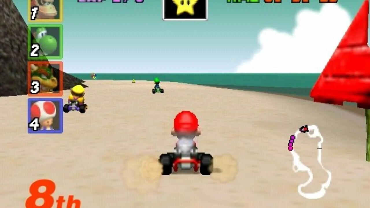 Mario Kart 64 sur Nintendo 64