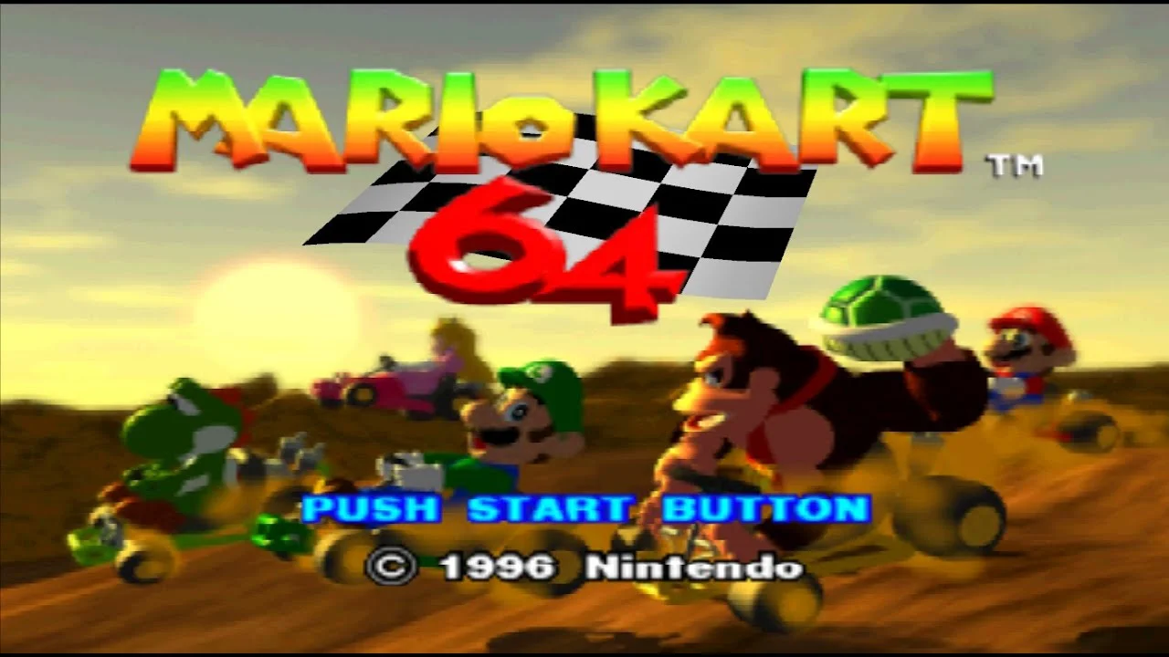 Mario Kart 64, longplay Nintendo 64
