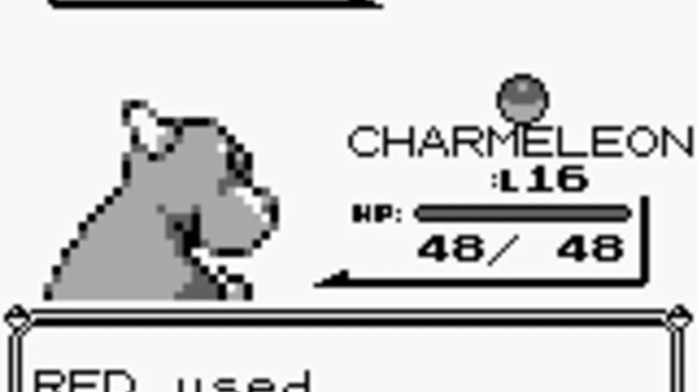 Pokémon Rouge sur Game Boy
