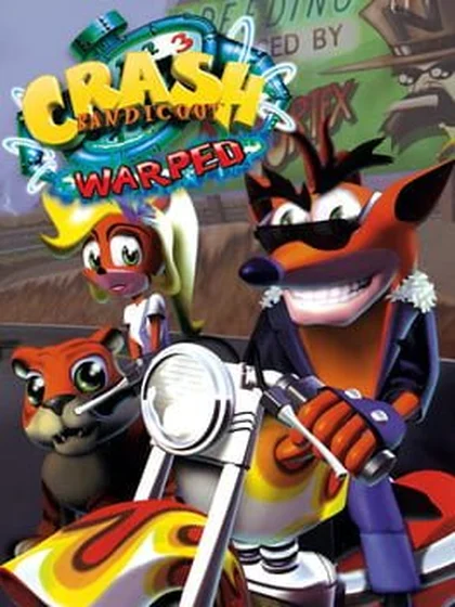 Jaquette de Crash Bandicoot 3: Warped