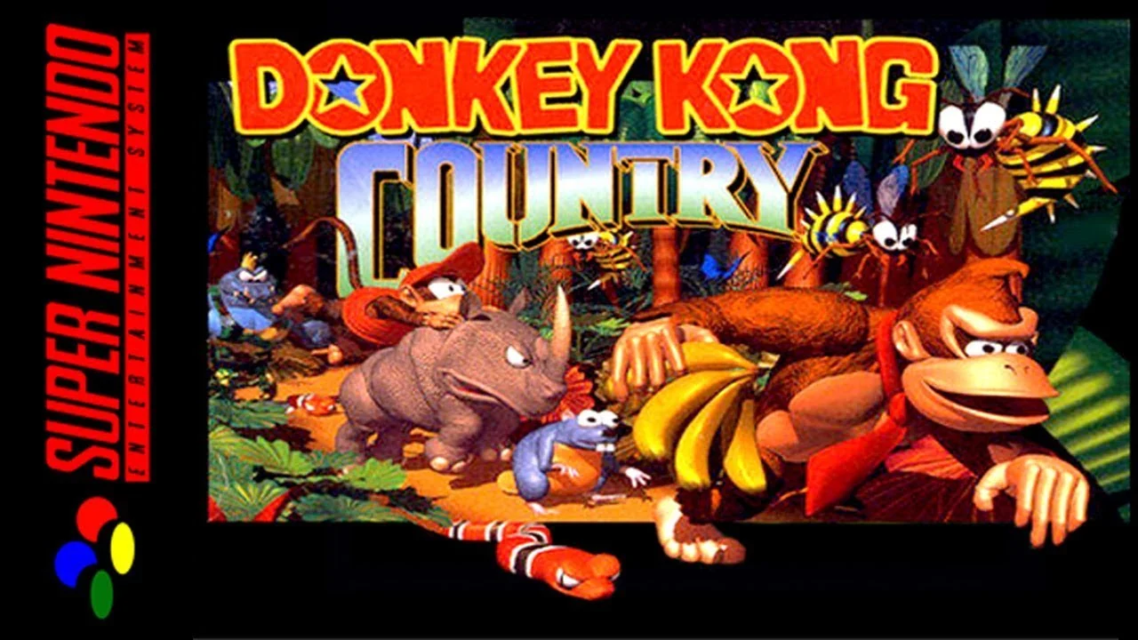 Gameplay de Donkey Kong Country (1994) sur Super Nintendo