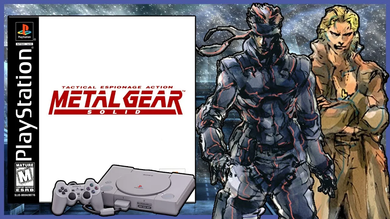 Gameplay de Metal Gear Solid sur PlayStation