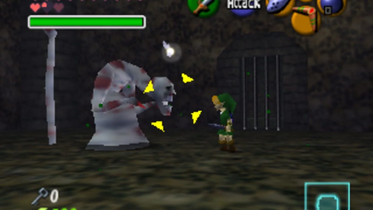 Capture de The Legend of Zelda: Ocarina of Time (1998)