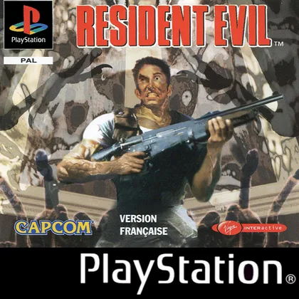 Jaquette PAL française de Resident Evil (1996)