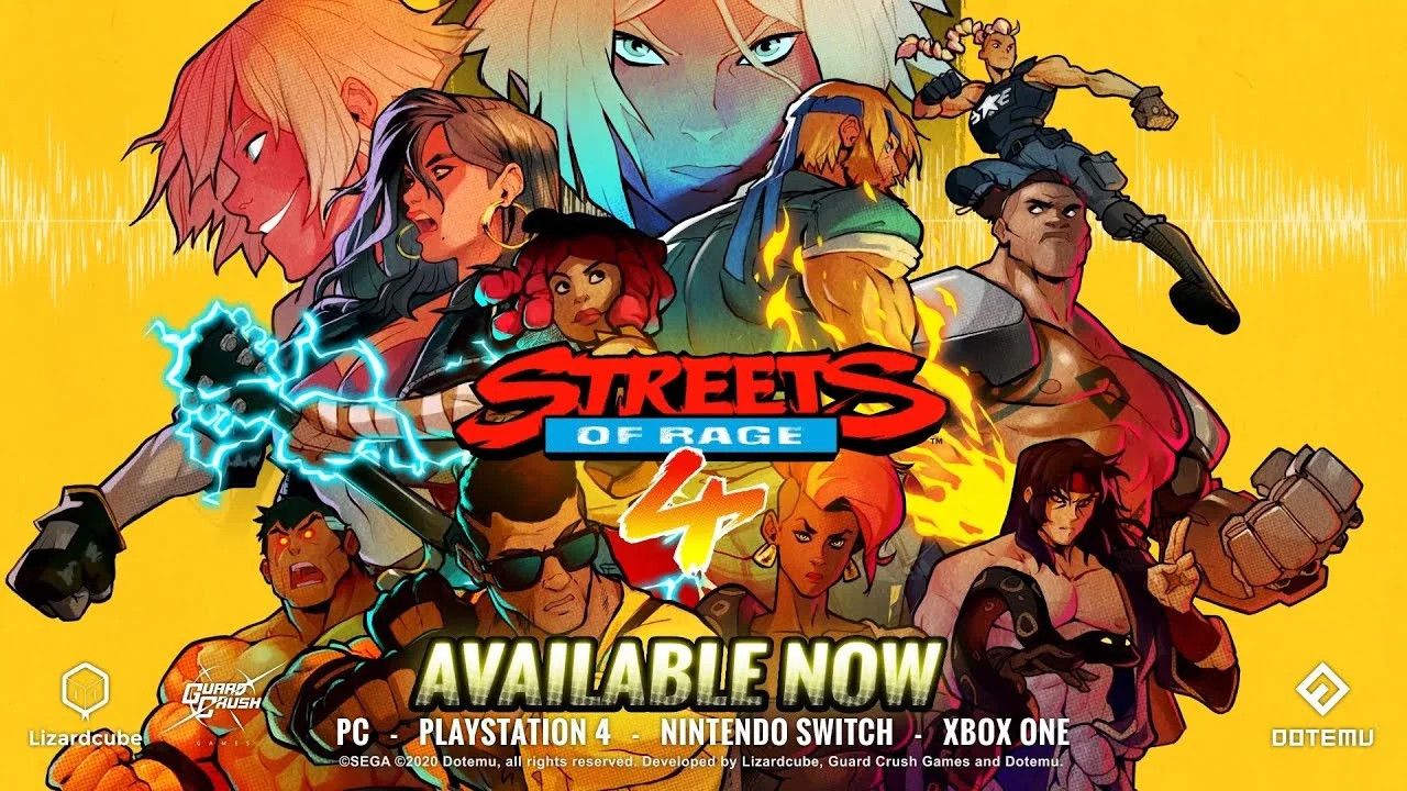Bande-annonce de lancement de Streets of Rage 4 (2020)