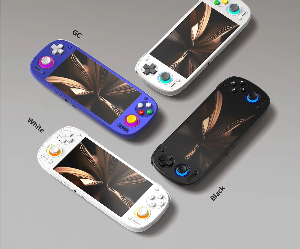 Les quatre coloris de la Retroid Pocket 5