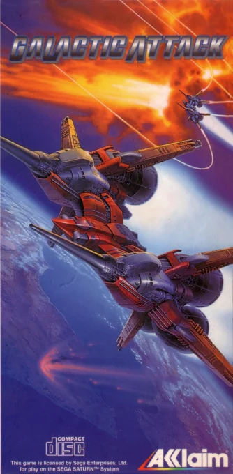 Jaquette européenne de Galactic Attack