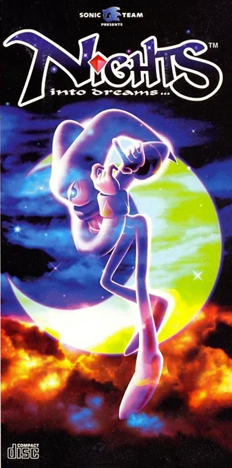 Jaquette européenne de Nights into Dreams