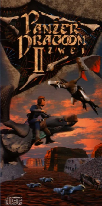 Jaquette européenne de Panzer Dragoon II Zwei