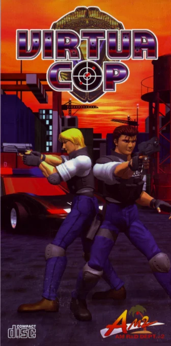 Jaquette européenne de Virtua Cop