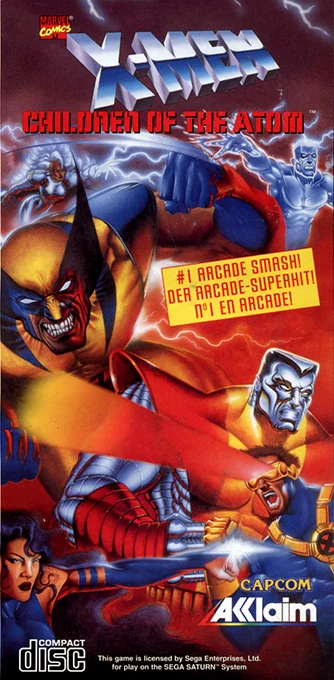 Jaquette européenne de X-Men: Children of the Atom