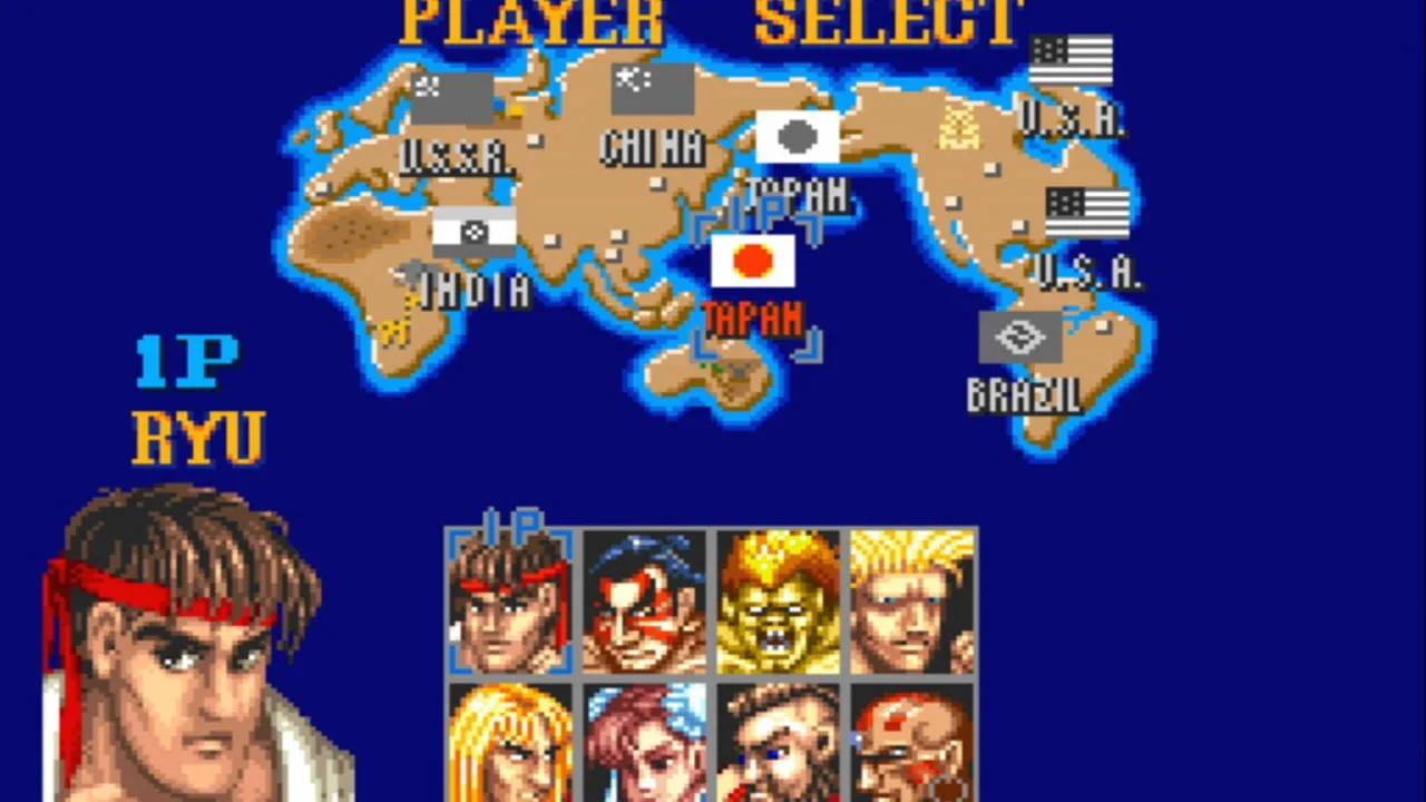 Street Fighter II sur Super Nintendo