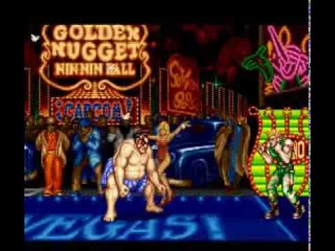 Gameplay de Street Fighter II sur Super Nintendo