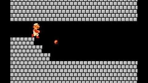 Gameplay de Super Mario Bros. sur NES