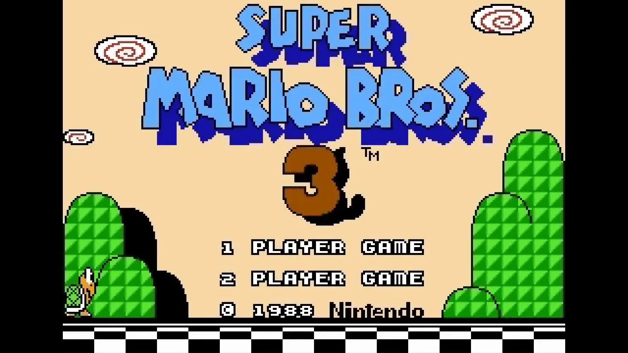 Gameplay de Super Mario Bros. 3 sur NES