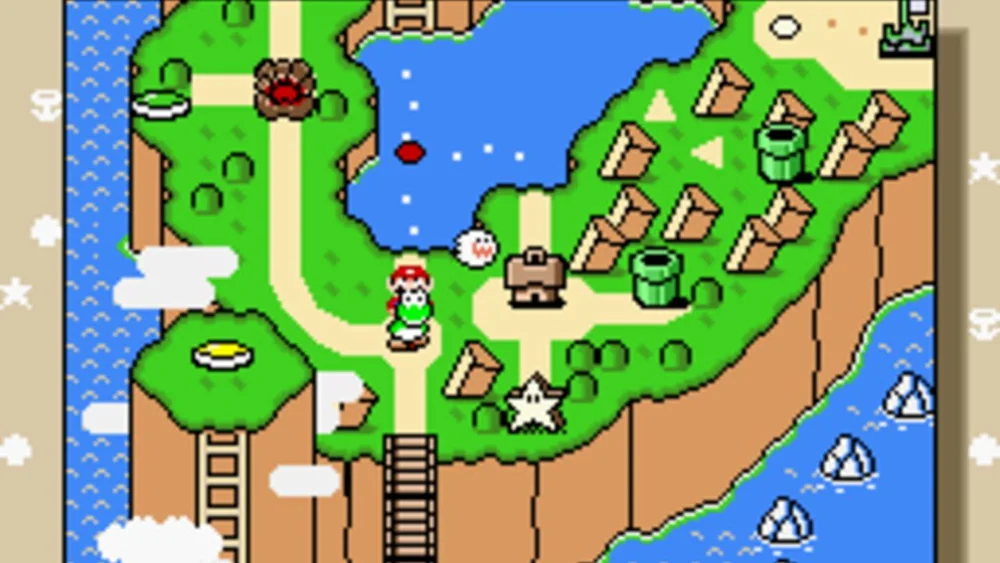 Super Mario World sur Super Nintendo