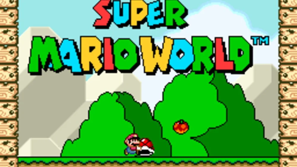 Super Mario World sur Super Nintendo