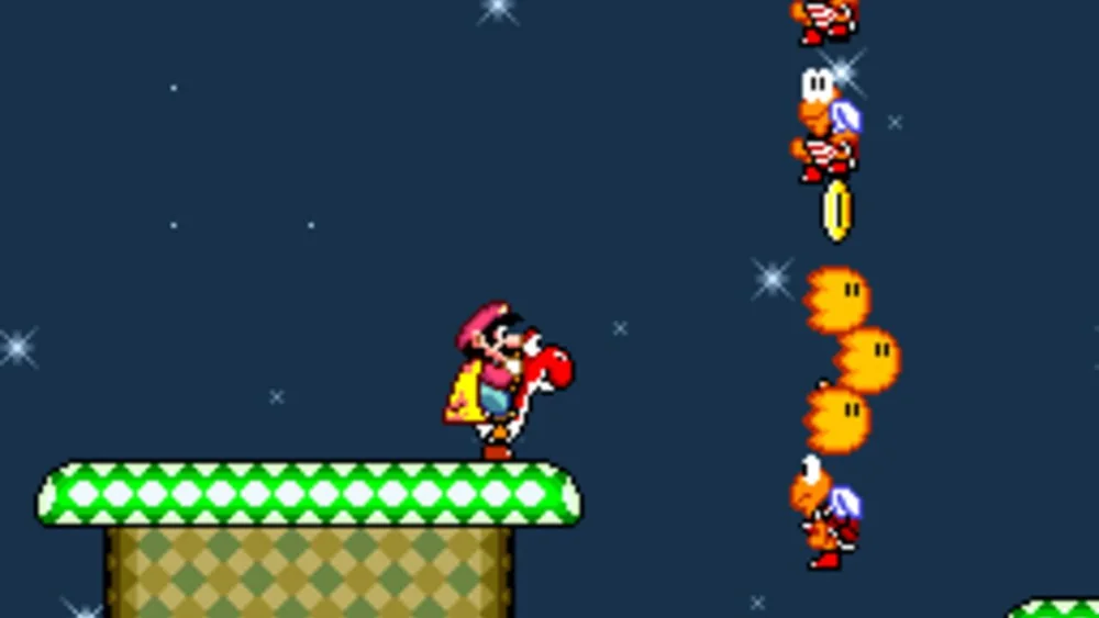 Super Mario World sur Super Nintendo