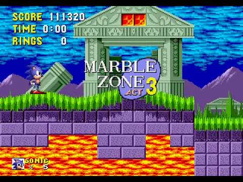 Sonic the Hedgehog, longplay Mega Drive