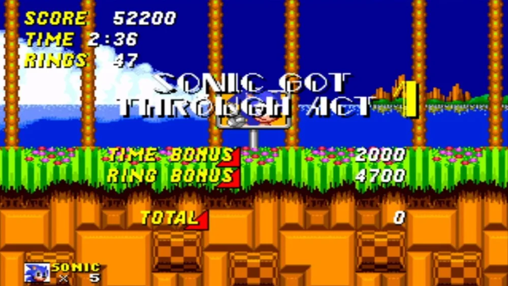 Sonic the Hedgehog 2 sur Mega Drive
