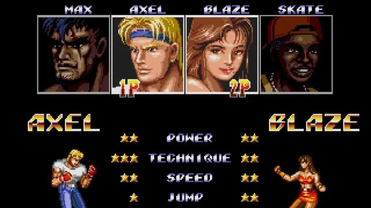 Streets of Rage 2 sur Mega Drive