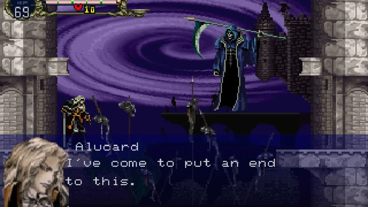 Capture de Castlevania: Symphony of the Night