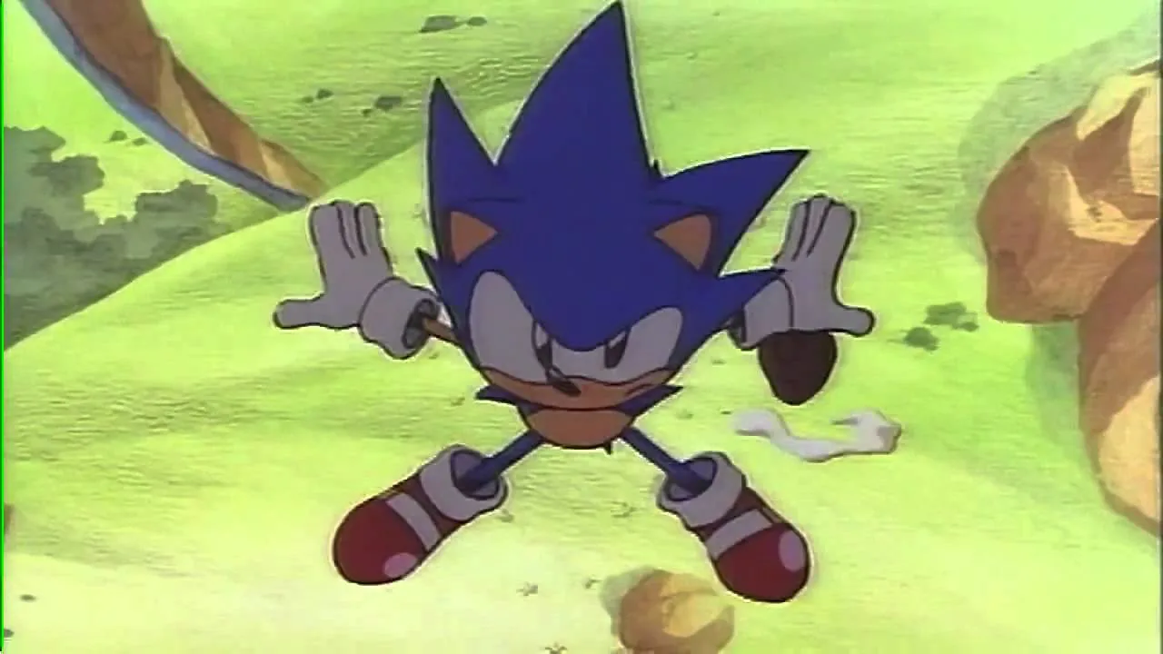 L'introduction animée de Sonic CD, réalisée par Toei Animation
