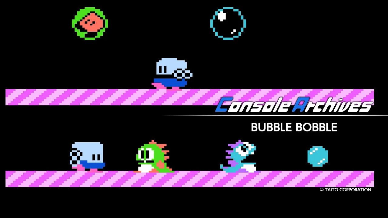 Bande-annonce officielle de Console Archives Bubble Bobble