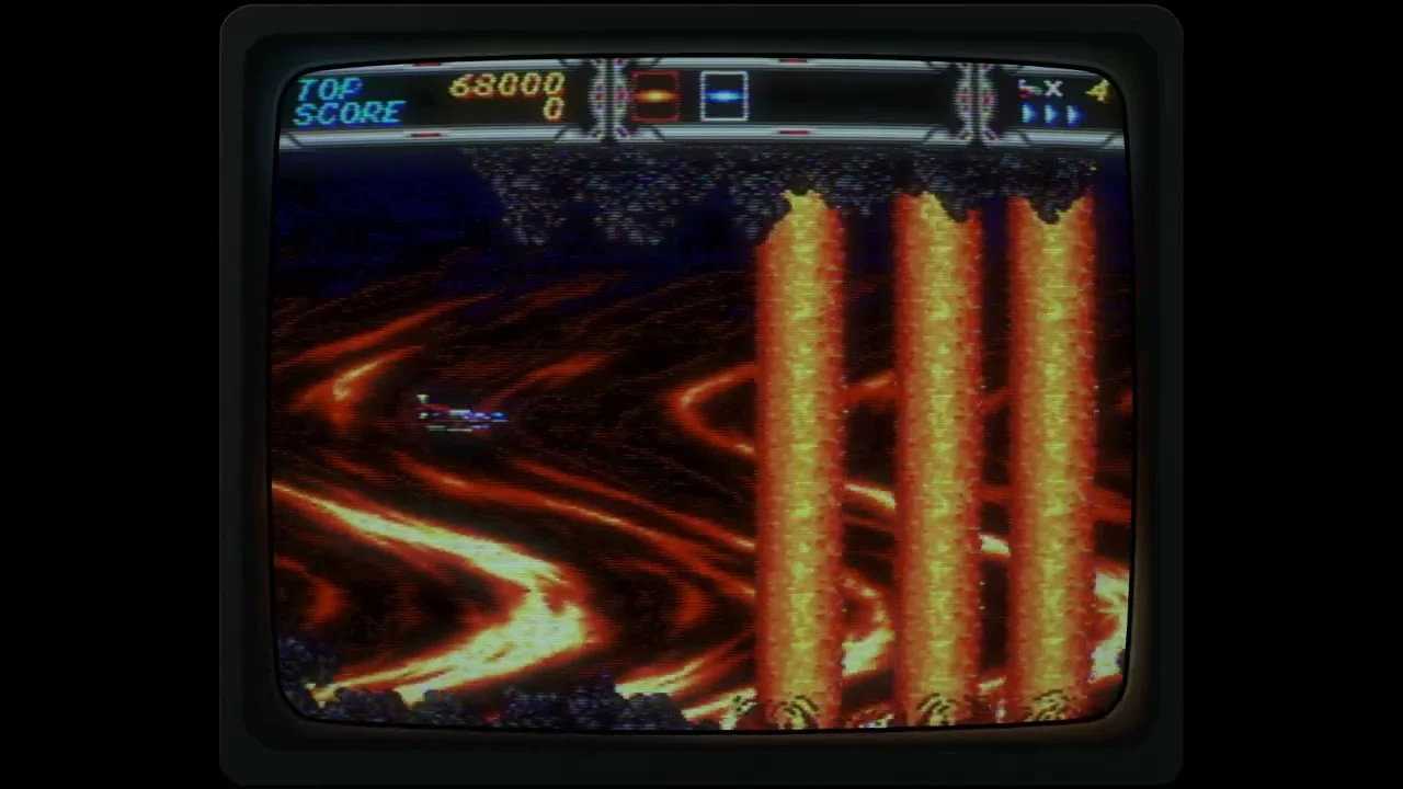 Vignette de la vidéo de Pixel FX sur Thunder Force III et la fonction Bezel Reflection