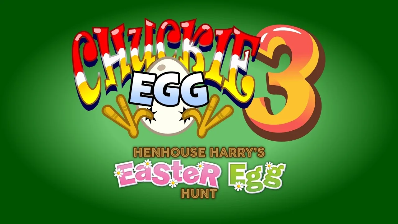 Henhouse Harry grimpe des échelles dans Chuckie Egg 3